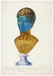 Hoofd van Tiberius