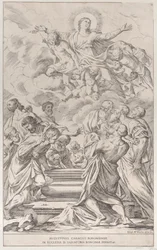 Plaat 2: de Hemelvaart van de Maagd, 1678