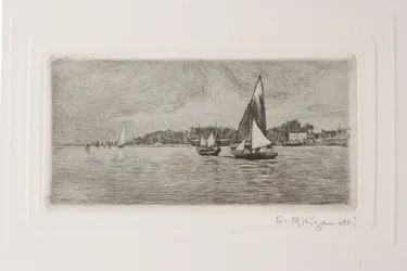 Boten in de Lagune