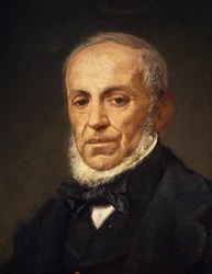 Portret van de componist Giuseppe Saverio Raffaele Mercadante