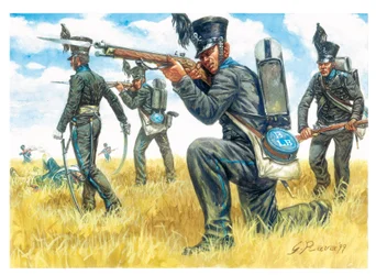 Eerste Keizerrijk: Het Infanterieregiment van de Zwarte Brunswijkers