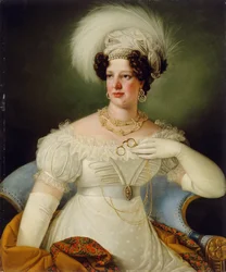 Portret van gravin Cecilia van Auersperg