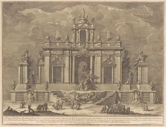 De Prima Macchina voor de Chinea van 1774: Hercules en de Draak in de Tuin van de Hesperiden