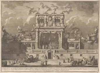 De Seconda Macchina voor de Chinea van 1769: Een Gebouw voor Publiek Vermaak