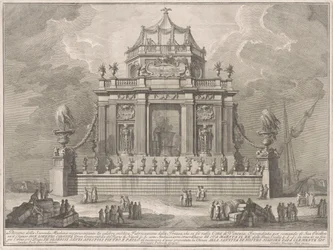 De Seconda Macchina voor de Chinea van 1773: De bereiding van Theriac in Venetië