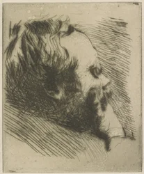 Portret van Edgar Degas, 1875