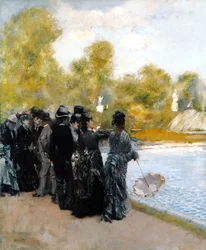De Vijver in de Jardin du Luxembourg