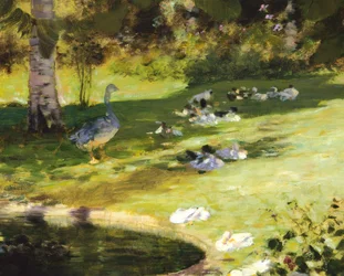 Ontbijt in de Tuin, detail