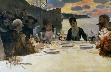 Lunch in Posillipo, c.1879