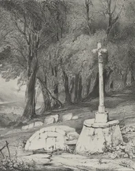 Kruis op de weg van Clermont naar Royal, 1831