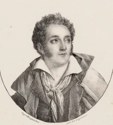 Portret van de componist François Charles Mansui 1785-1847