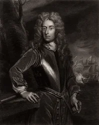 Portret van George Byng