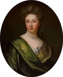 Portret van Lady Diana Feilding