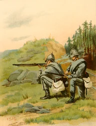De 20e Middlesex Artists - Vrijwilligers, 1890