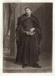 Portret van Anthony Leigh als Vader Dominic in De Spaanse Monnik
