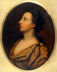 Portret van Elizabeth Barry ...