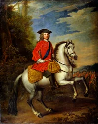 Portret van koning George I van Groot-Brittannië