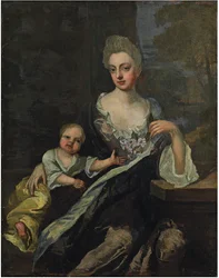 Portret van een dame