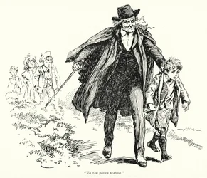 Illustratie voor The Story of the Treasure Seekers door E Nesbit