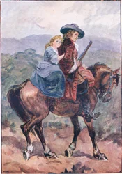 "Nu mag ik zoveel huilen als ik wil", uit Lorna Doone uitgegeven door W & R Chambers Ltd, 1921