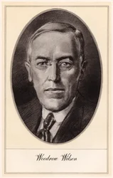 Woodrow Wilson, 28e president van de Verenigde Staten