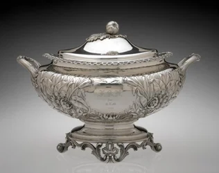 Soepterrine, van de Gorham Manufacturing Company, c.1858