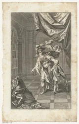 Maximilian III Joseph begeleid door Minerva