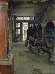 In de Azijnfabriek in Hamburg, 1891