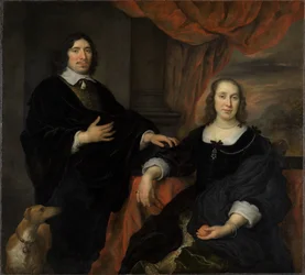 Portret van een echtpaar