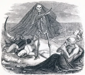 De dood en de stervende - Fabels van La Fontaine