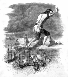 Illustratie voor Gulliver