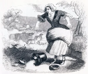 Het melkmeisje en de melkkan