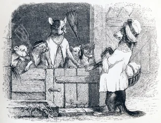 De luis en zijn metgezel - Fabels van La Fontaine