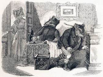 De stadsrat en de veldrat - Fabels van La Fontaine