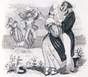 De stroom en de rivier - Fabels van La Fontaine