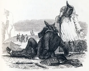 De twee muilezels - Fabels van La Fontaine