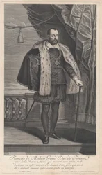 Portret van Francesco I de