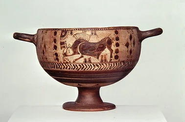 Zwartfiguur kotyle, c.600-500 v.Chr.