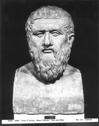 Buste van Plato (c.427-347 v.Chr.)