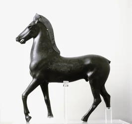 Bronzen beeldje van een paard, laat 2e-1e eeuw v.Chr.