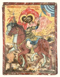Heiligen Theodorus Tyron en Theodorus Stratelates
