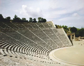 Uitzicht op het theater, ca. 360 v.Chr.