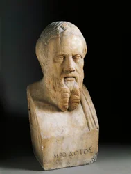 Buste van Herodotus, 4e eeuw v.Chr.