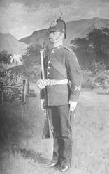 Kleur-sergeant, The Connaught Rangers, ca. 1880