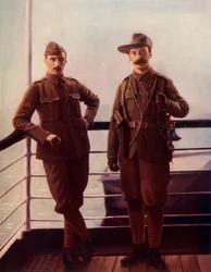 Officieren - City of London Imperial Volunteers, 1900