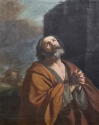 Sint Petrus huilend