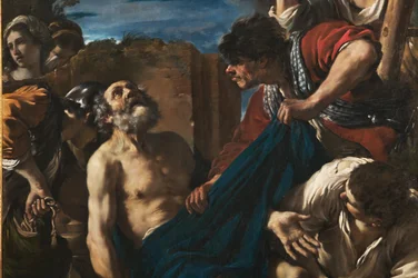 Het martelaarschap van St. Peter (detail)