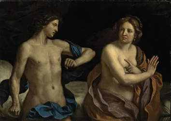 Guercino - Amnon en Tamar