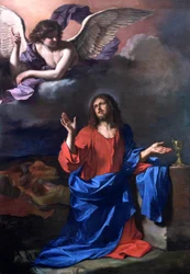 Guercino - Christus bidt in de Hof van Getsemane voor zijn arrestatie. In de lijdensweg van de twijfel, NMW A 7