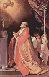 Duits: St Andrew Corsini in gebed